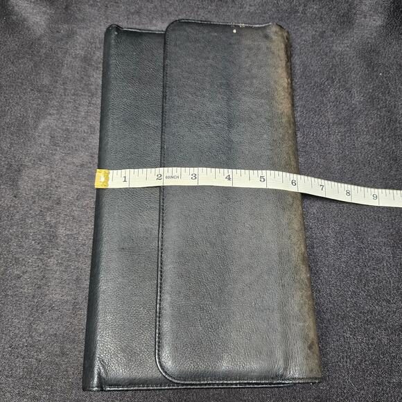 Leather Sun Visor CD Organizer Storage Wallet Sleeve Holder Holds 20 CD's - Picture 12 of 14